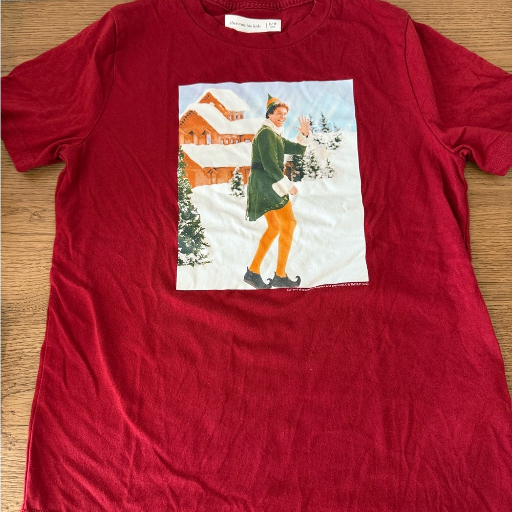 Abercrombie Kids Red Short Sleeve Tee